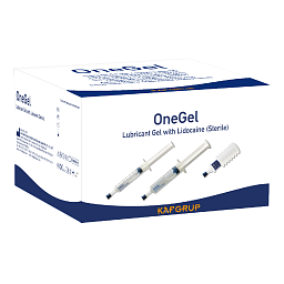 Obrázek pro produkt OneGel lubrikační gel s lidokainem 6ml, a 25 ks