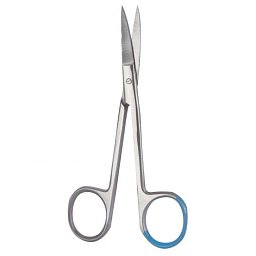 Obrázek pro produkt Ligaturní nůžky špičaté/špičaté, zahnuté, 115 mm, 25 ks