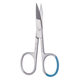 Obrázek pro produkt Nůžky na nehty špičaté/špičaté, zahnuté, 95 mm, 25 ks