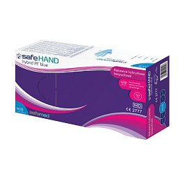 Obrázek pro produkt Hybridní vinylové-nitrilové rukavice safeHAND HYBRID