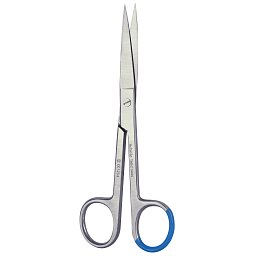 Obrázek pro produkt Chirurgické nůžky špičaté/špičaté, rovné, 145 mm, 25 ks