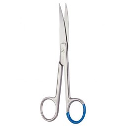 Obrázek pro produkt Chirurgické nůžky špičaté/špičaté, zahnuté, 145 mm, 25 ks